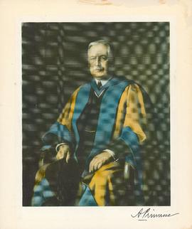 Portrait of Dr. Alexander John Primrose, BSc, L.L.D., Dean of Medicine at University of Toronto