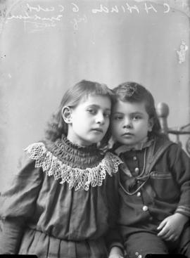 Photograph of C. H. Hinds' daughters