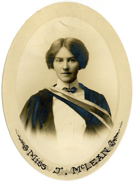 Portrait of Jean Augusta McLean : Class of 1914