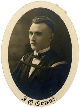 Portrait of James Edward Grant : Class of 1925