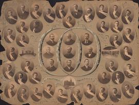Photographic collage of the Dalhousie University Arts and Science faculty and class of 1900