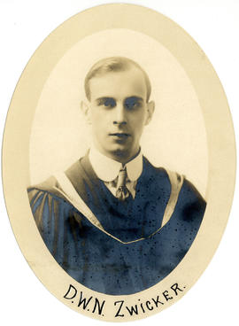 Portrait of Douglas William Norman Zwicker : Class of 1916