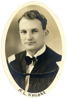 Portrait of A.L. Knight : Class of 1949