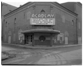 Photograph of the exterior of the Roseland Academy Theatre