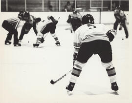 Photograph of hockey game
