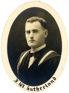 Portrait of James William Sutherland : Class of 1927