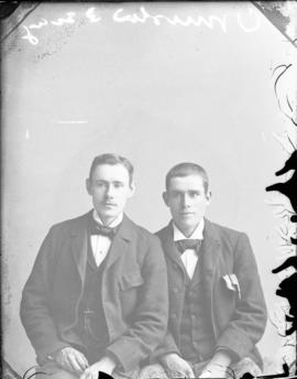 Photograph of Mr. Ormiston and his friend
