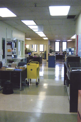 Photograph of W.K. Kellogg Library office space