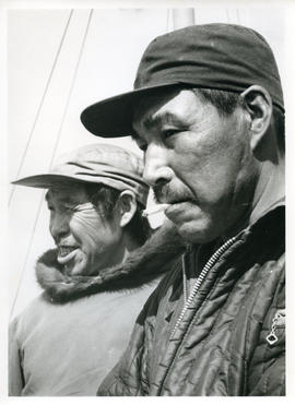 Photograph of Josephee Ananak and a second unidentified man