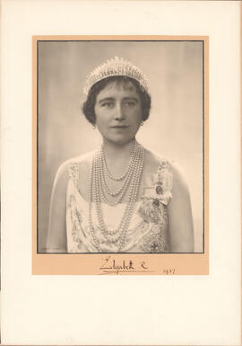 Photograph of Queen Elizabeth, consort of George VI