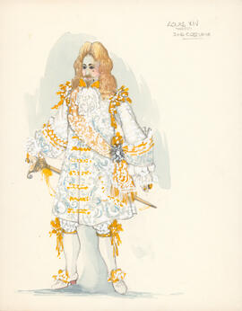Costume design for Louis XIV : second costume