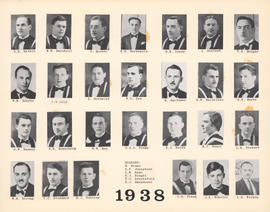 Composite photograph of the Faculty of Medicine - Class of 1938