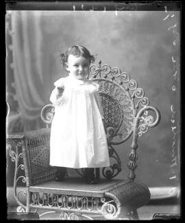 Photograph of the baby of Mr. J.F. Muirhead