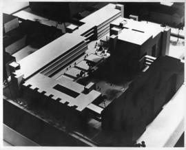 Photograph of a model of the proposed Physical Sciences Centre