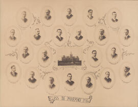 Composite photograph of Class in Pharmacy - 1916