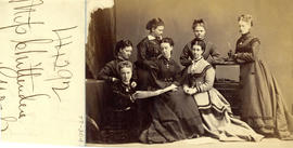 Photograph of seven unknown individuals associated with the Medical Society of Nova Scotia