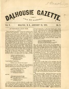 Dalhousie Gazette, Volume 5, Issue 6