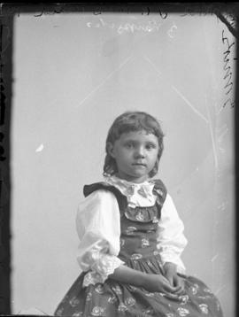 Photograph of  Mrs. J. W. McDonald's daughter