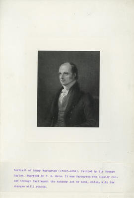 Portrait of Henry Warburton (1784-1858)