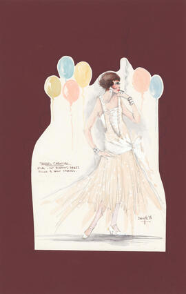 Costume design for Eve : first evening dress