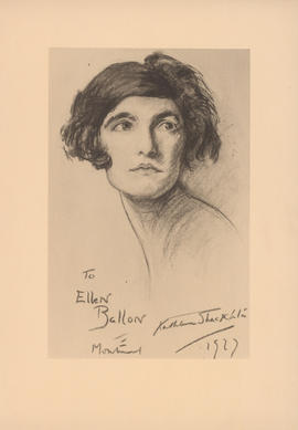 Sketch of Ellen Ballon