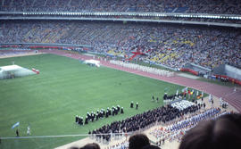 Photograph of the opening day ceremony