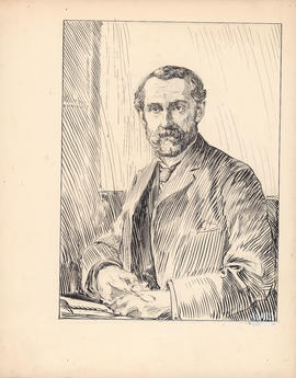 James Gordon MacGregor, F.R.S. Professor of physics, 1879–1901 : [drawing]