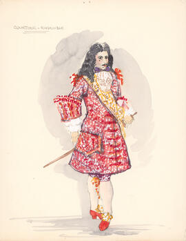 Costume design for courtier