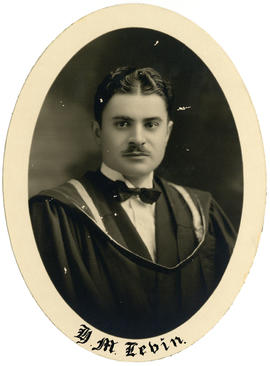 Portrait of H.M. Levin : Class of 1926