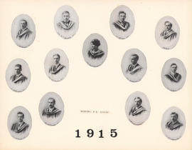 Composite Photograph of the Faculty of Medicine - Class of 1915