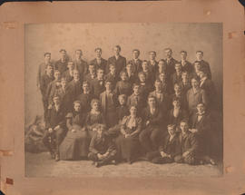 Photograph of the Bachelor of Arts graduating class of 1903