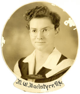 Portrait of Mary Wheeler MacIntyre : Class of 1939