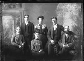 Photograph of Mr. W.J. Maxwell and family