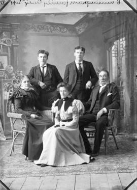 Photograph of Cunningham family