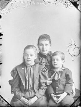 Photograph of Mrs. McGregor and her children