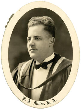 Portrait of Leonard Albert Miller : Class of 1930