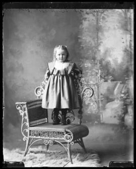 Photograph of the daughter of Rev. E.J. Rattie