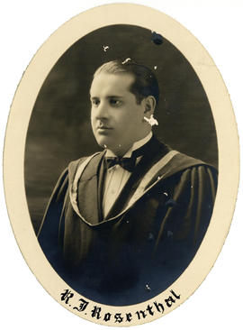 Portrait of Ralph Jack Rosenthal : Class of 1926