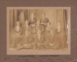 Photograph of the Dalhousie University class officers of 1911