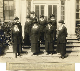 Photograph of Massachusetts-Halifax Health Commission public health nurses