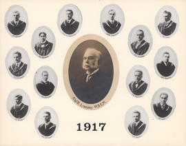 Composite Photograph of the Faculty of Medicine - Class of 1917