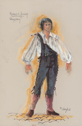 Costume design for Gregory