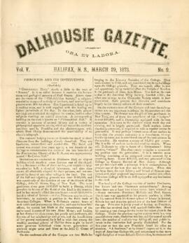 Dalhousie Gazette, Volume 5, Issue 9