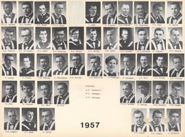 Composite photograph of the Faculty of Medicine - Class of 1957