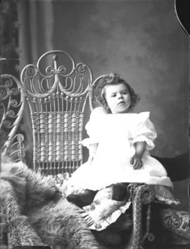 Photograph of Mrs. Coleman's baby