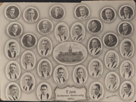 Composite photograph of Faculty of Law class of 1934