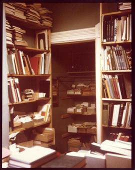 Photograph of Medical-Dental Library Cataloging Office in the 5963 College Street building