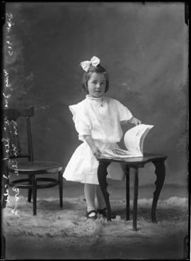 Photograph of Mrs. James McLeod's daughter