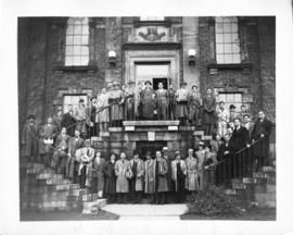 Photograph of the third year medicine class of 1937
