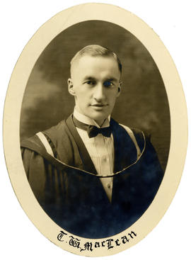 Portrait of Thomas Walter MacLean : Class of 1924